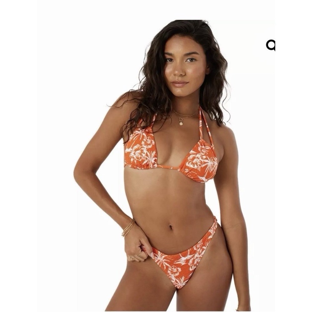 NWT Roxy Juniors' Vacay Vibes Scoop 2 Pc Set